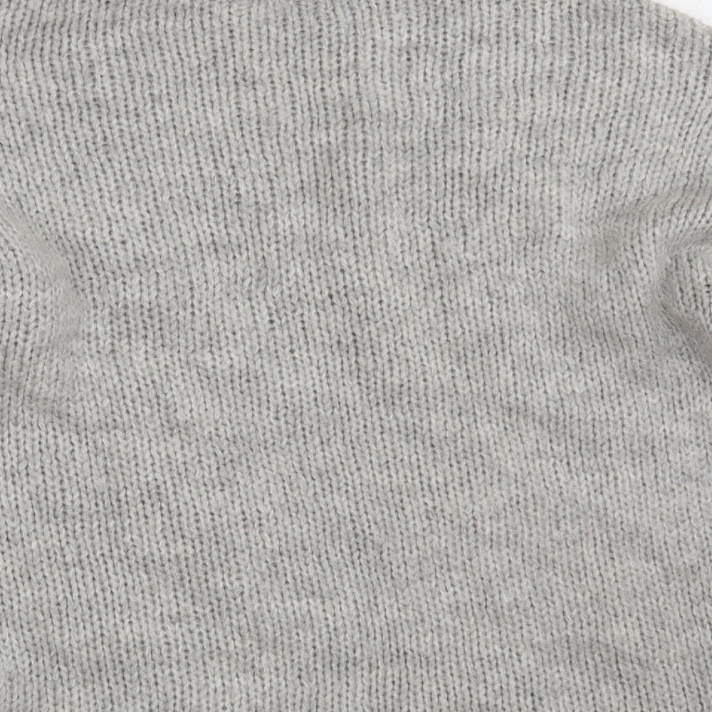 Womens UK Size S NEXT Grey Pullover Jumper