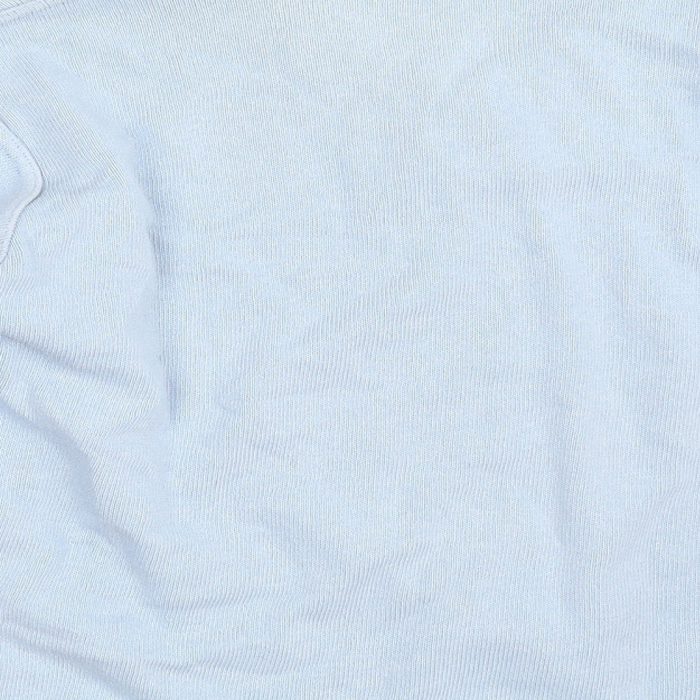 Greenwoods Escape Mens Blue V-Neck Argyle/Diamond Acrylic Pullover Jumper Size M