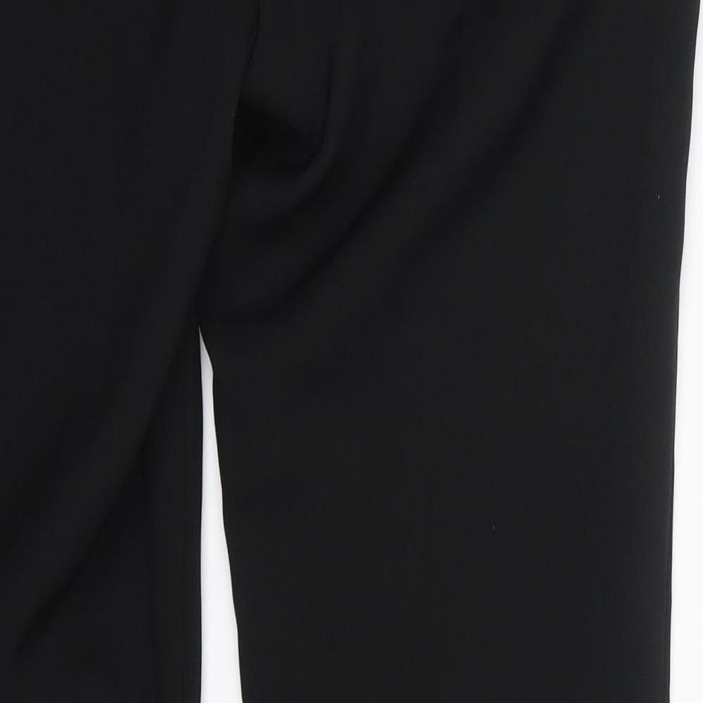 Womens UK Size 10 MK one Regular Fit Dress Pants Black Trousers