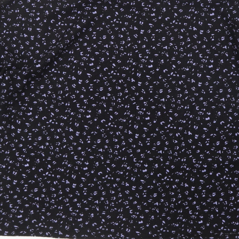 F&F Womens Multicoloured Round Neck Animal Print Polyester Pullover Jumper Size 14