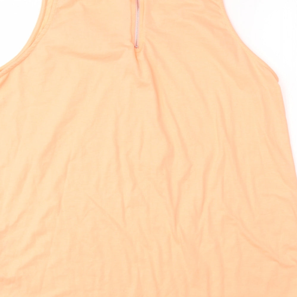 Womens UK Size 16 Peacocks Pink Basic Tank