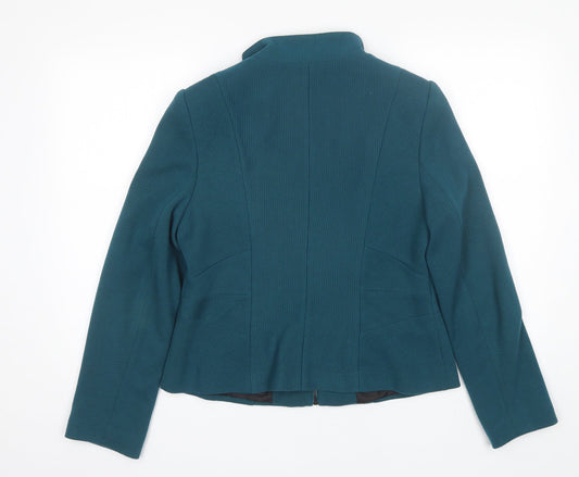 Womens UK Size 14 Marks and Spencer Green Jacket