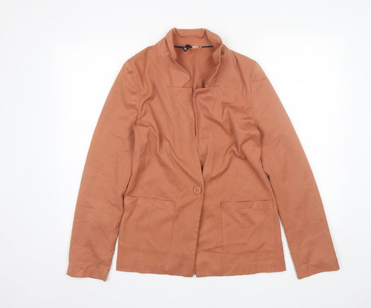 Womens UK Size 12 Divided Brown Jacket