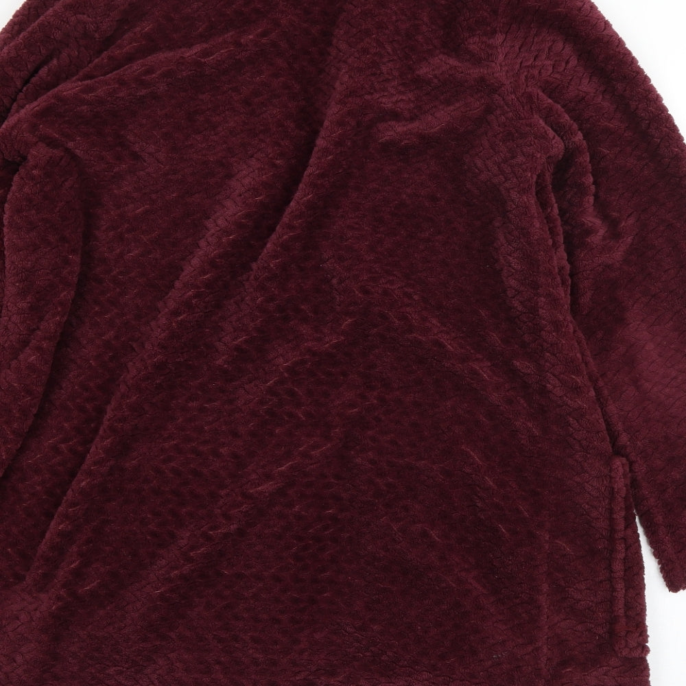 Nutmeg Girls Red Polyester Robe Size M