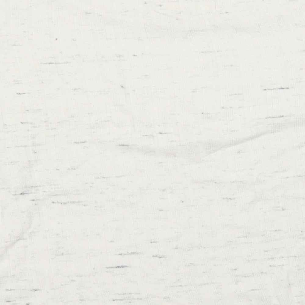 Primark Womens White Roll Neck Viscose Pullover Jumper Size 18