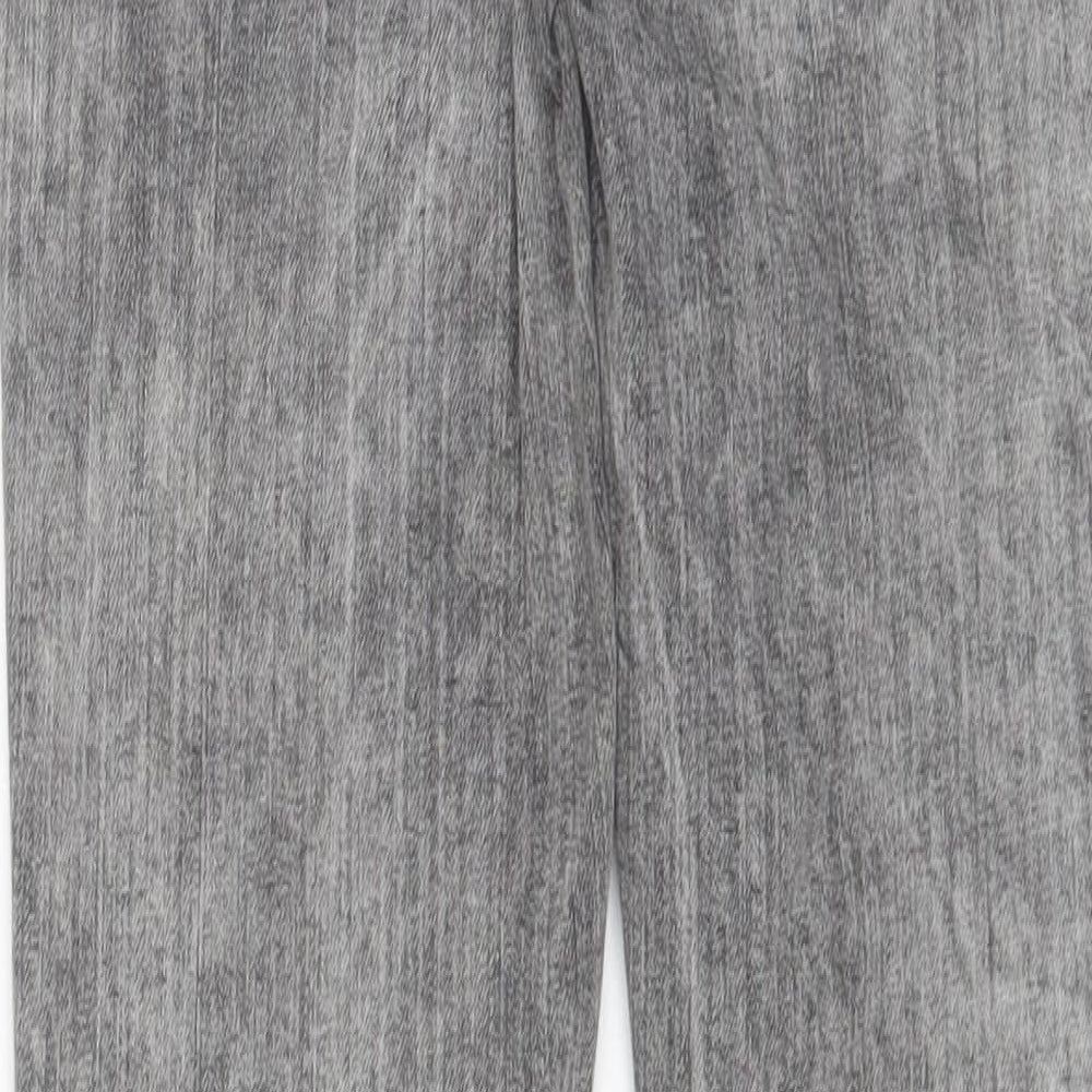 Brand and care label for LTB women’s grey cotton blend skinny jeans, size UK 25, in, 28-inch leg regular