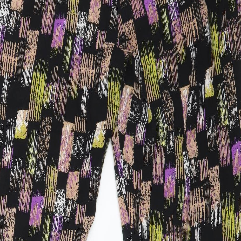 Womens UK Size 12 Atmosphere Regular Fit Multicoloured Trousers