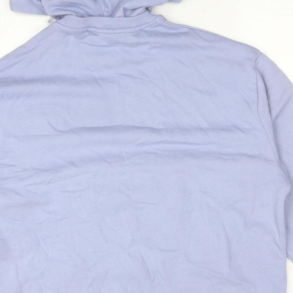 Womens UK Size M ASOS Purple Pullover Hoodie