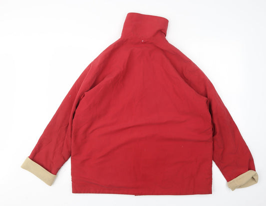 M&S Womens Red Jacket Size 14