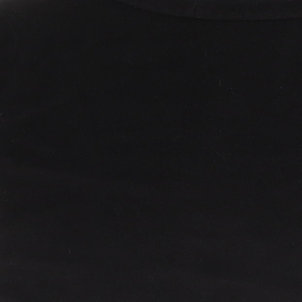 Campri Womens Black Roll Neck Polyester Pullover Jumper Size 10