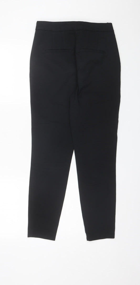Womens UK Size 6 NEXT Regular Fit Dress Pants Black Trousers