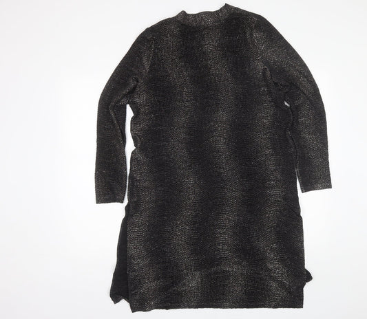 Womens UK Size S Oasis Black Shrug Jumper