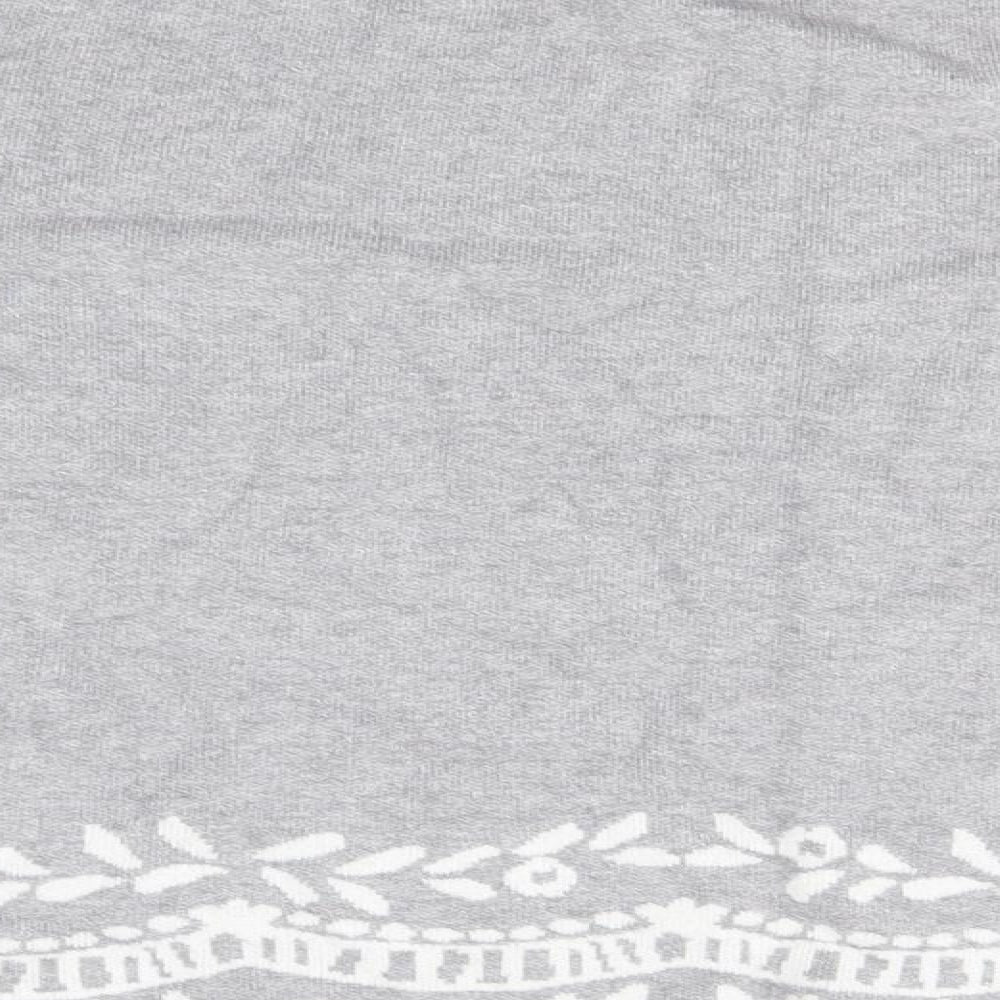 Womens UK Size 10 Love Knitwear Grey Pullover Jumper