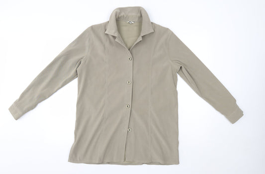 Klass Collection Womens Brown Jacket Size 10