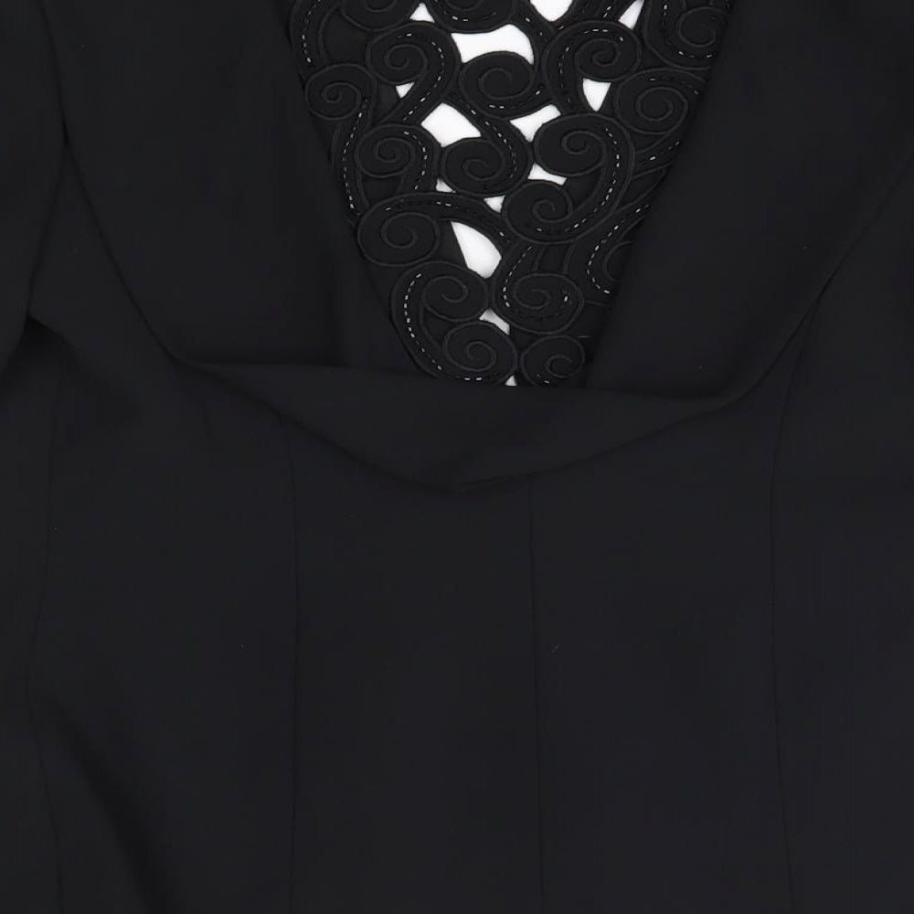 Womens UK Size 12 Gina Black Jacket
