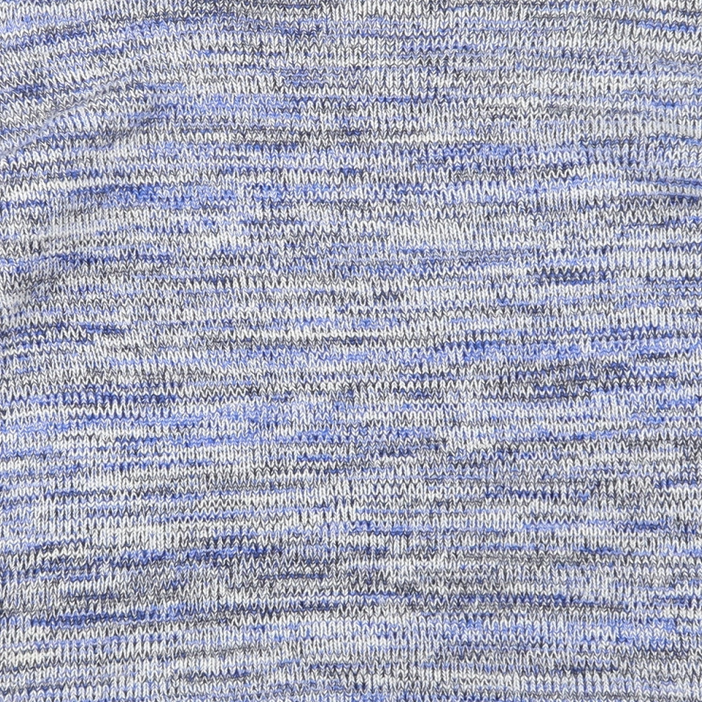 Gap Womens Multicoloured Round Neck Striped Cotton Pullover Jumper Size M