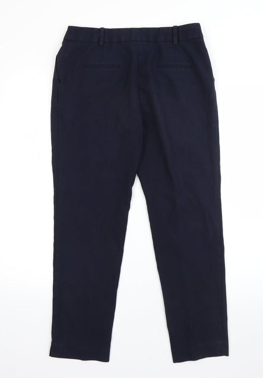 Womens UK Size 8 NEXT Regular Fit Dress Pants Blue Trousers