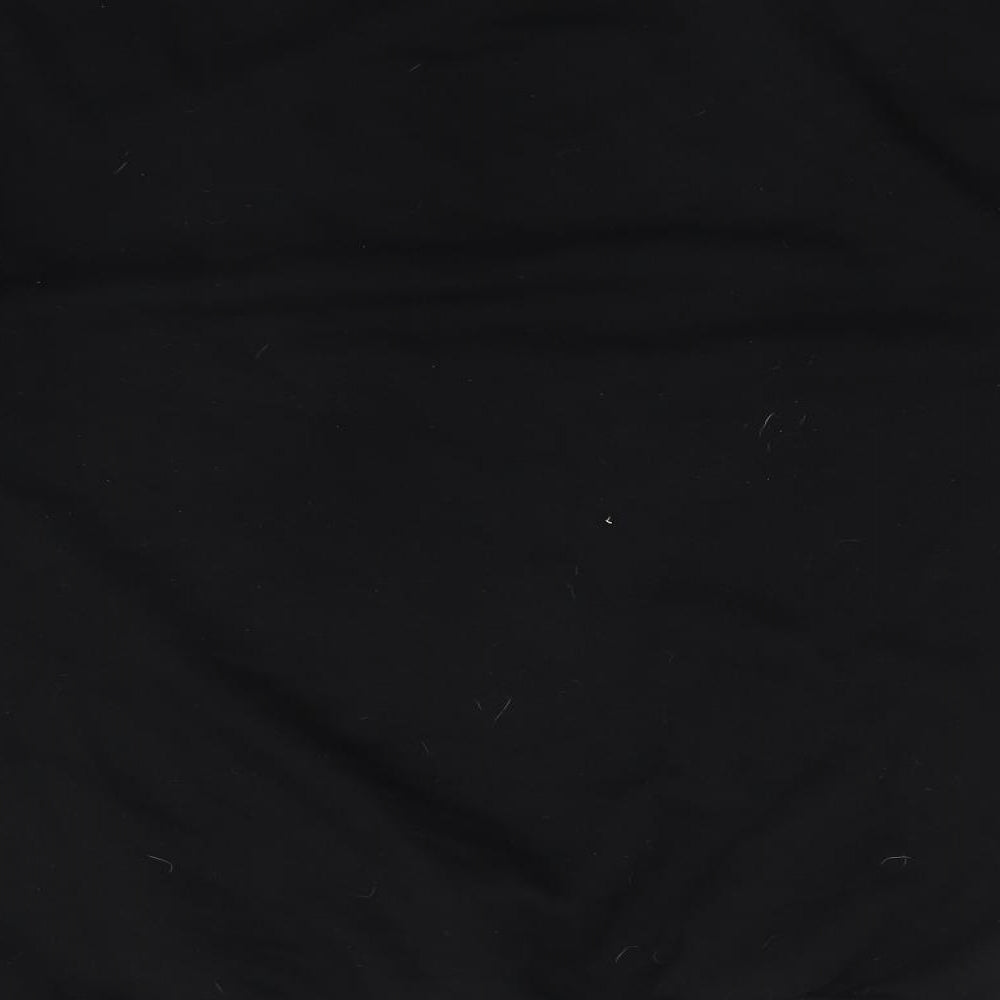 H&M Womens Black Cotton Pullover Sweatshirt Size S