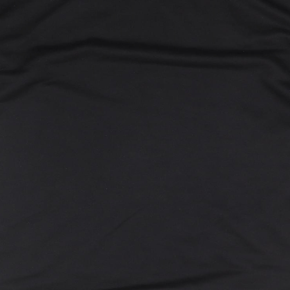 Womens UK Size 16 Boohoo Black Pullover Jumper