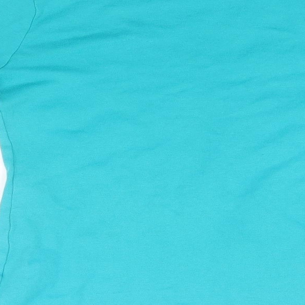 Womens UK Size 14 Papaya Green Pullover Jumper