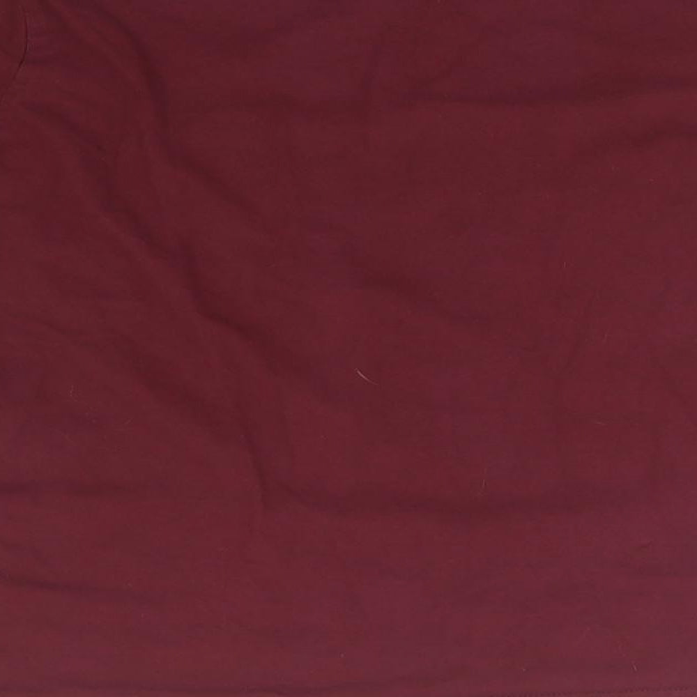 Womens UK Size M Studio Red Pullover Jumper