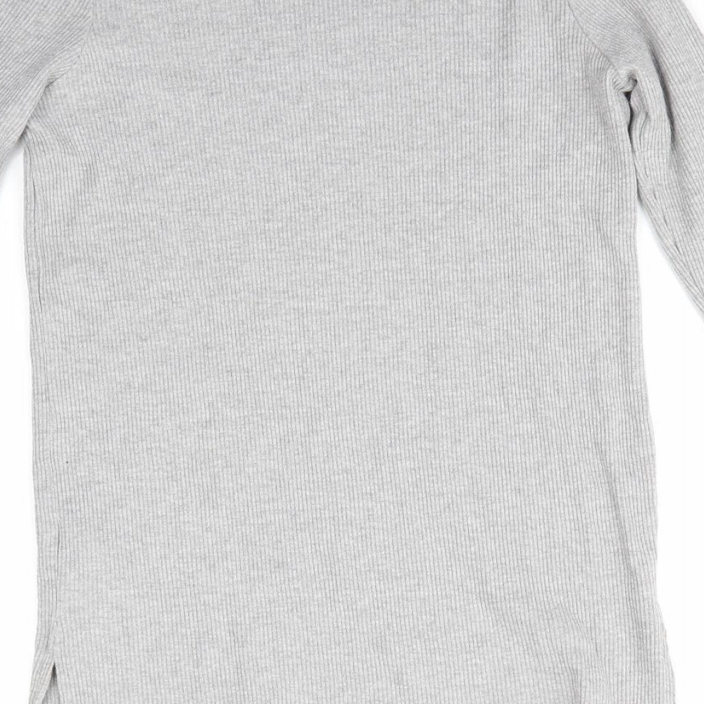 Womens UK Size 14 New Look Grey Pullover Jumper