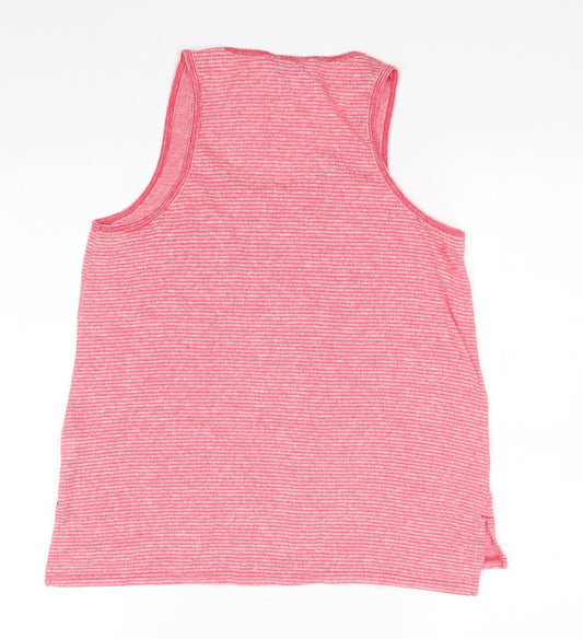 Womens UK Size 10 NEXT Pink Basic Tank