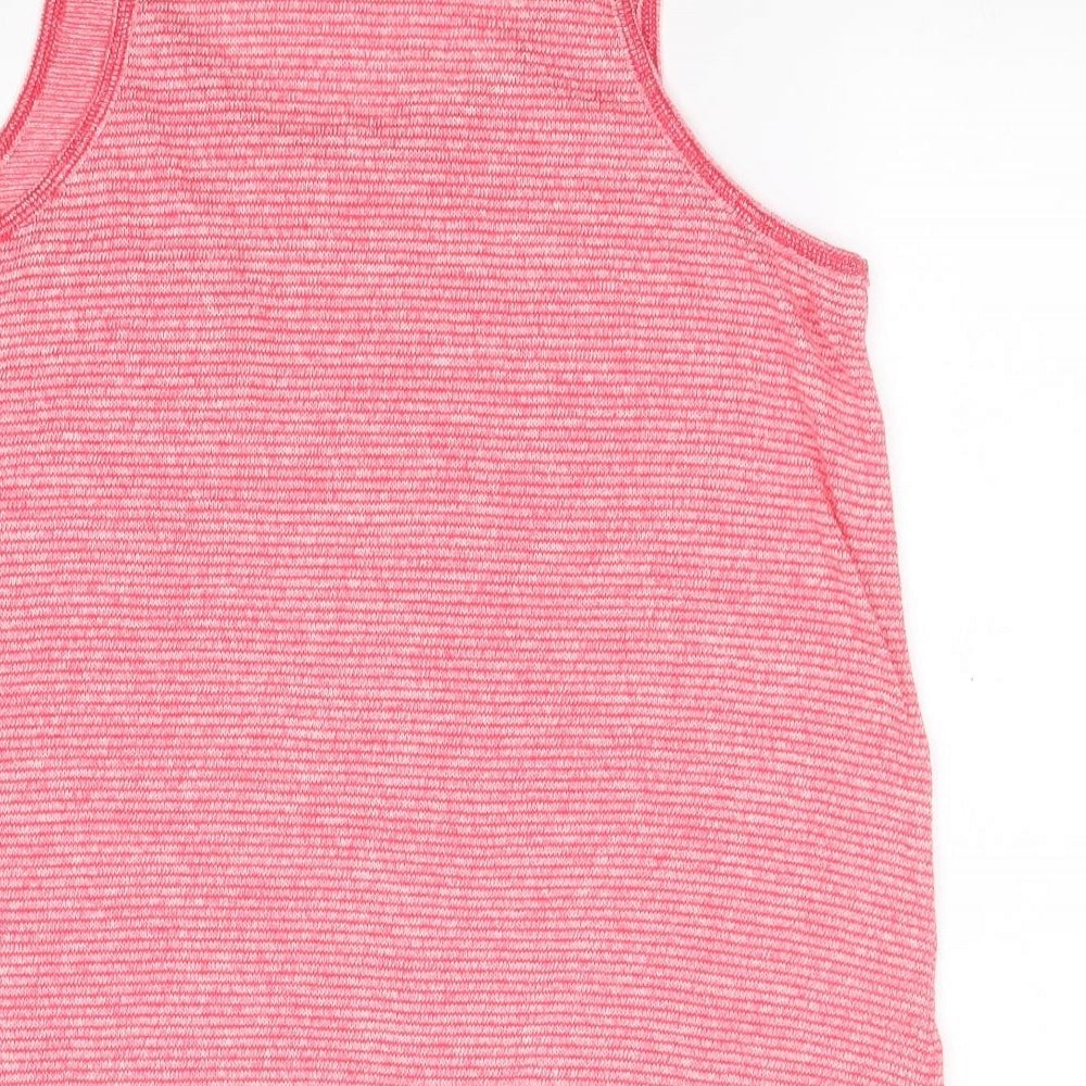 Womens UK Size 10 NEXT Pink Basic Tank