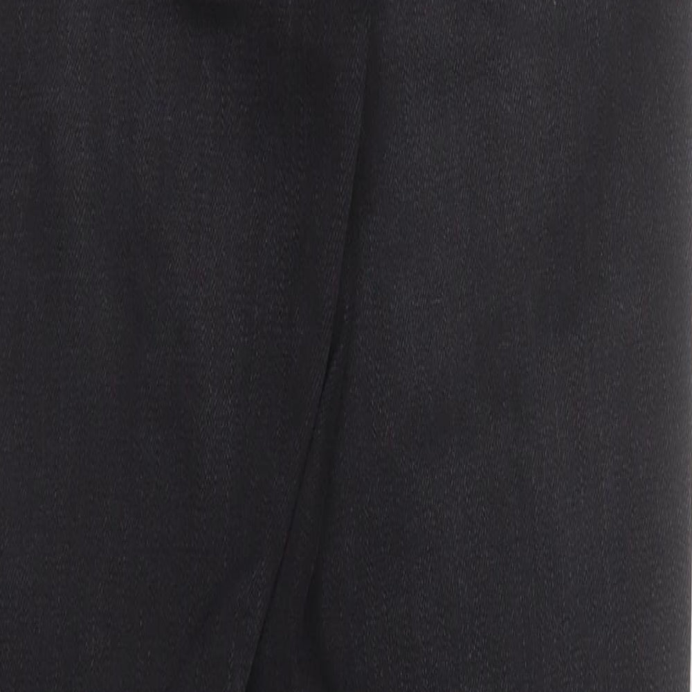 Brand and care label for Next women’s grey cotton skinny jeans, size UK 10, 30-inch leg regular