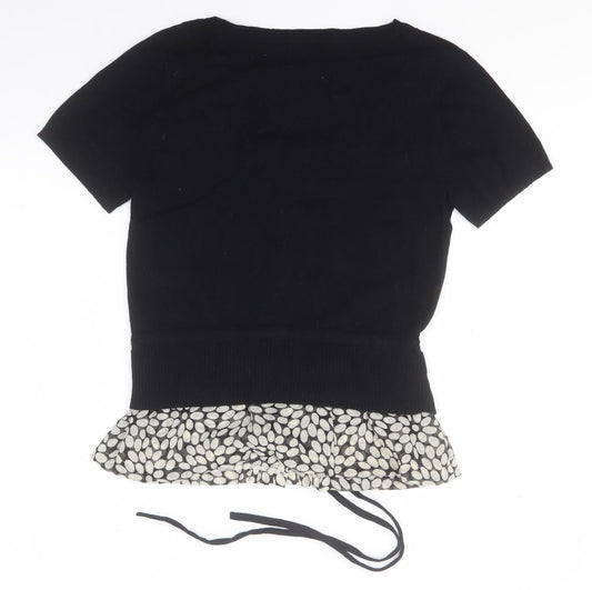 Womens UK Size 10 NEXT Black Pullover Jumper