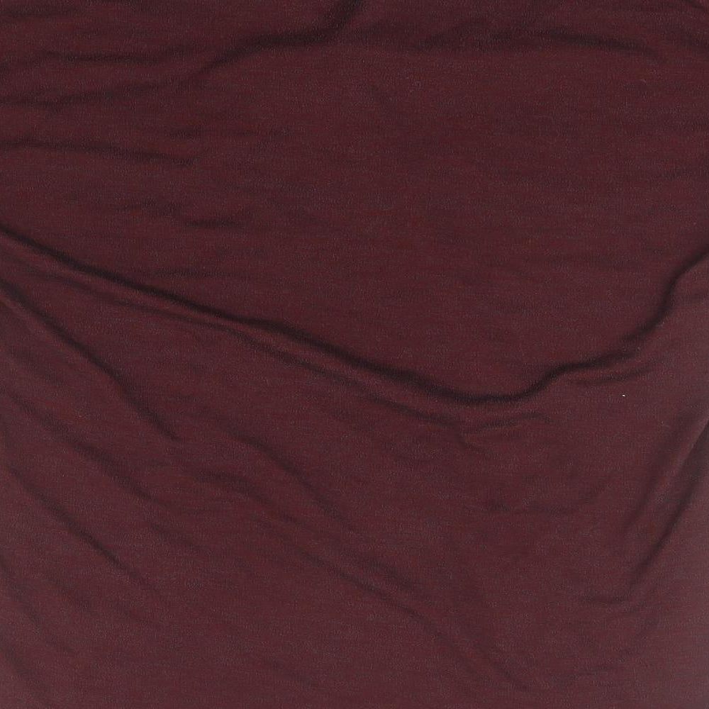 Preworn Mens Black Striped Cotton Polo Collared