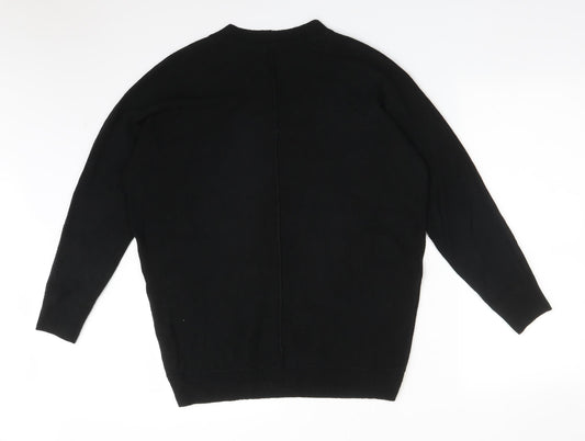Womens UK Size S NEXT Black Pullover Jumper