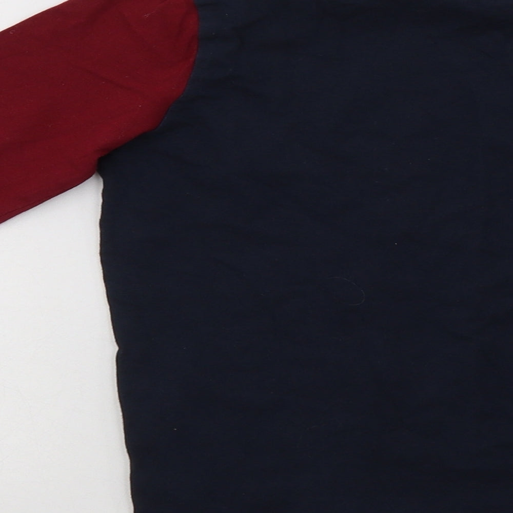 Nutmeg Girls Blue Colourblock Cotton Top Pyjama Top Size 9-10 Years - Harry Potter