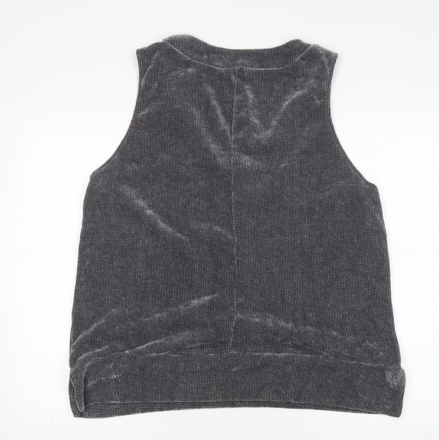 Womens UK Size 8 PRETTYLITTLETHING Grey Vest Jumper