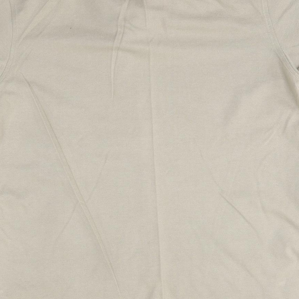 Burton Mens Brown 100% Cotton Polo Size M Collared