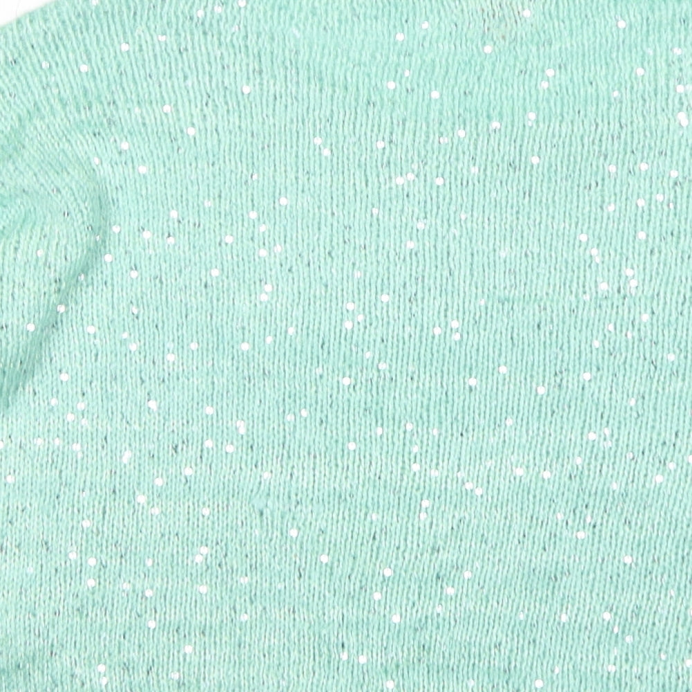 Womens UK Size M Only Green Pullover Jumper