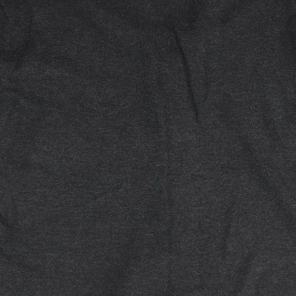 Autonomy Womens Grey Round Neck Cotton Cardigan Jumper Size 12