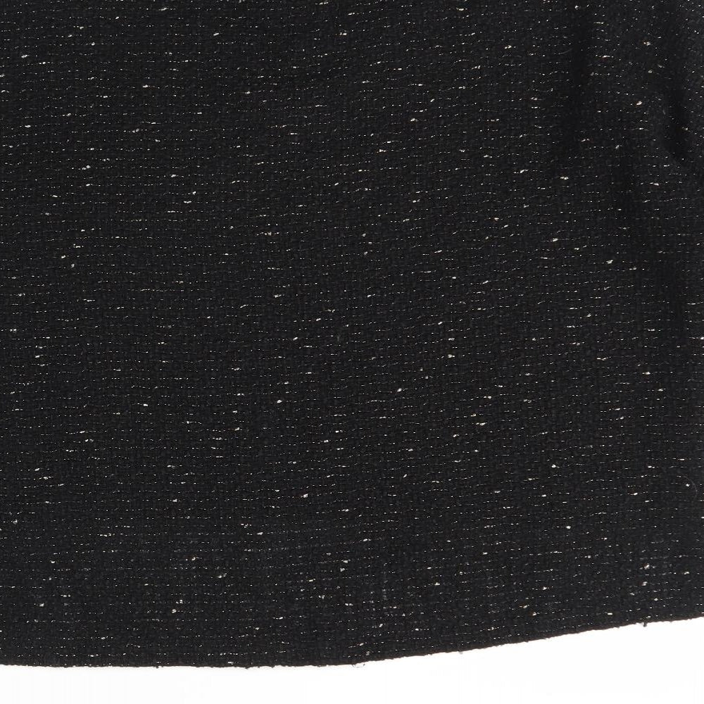 Womens UK Size M Zara Black Pullover Jumper