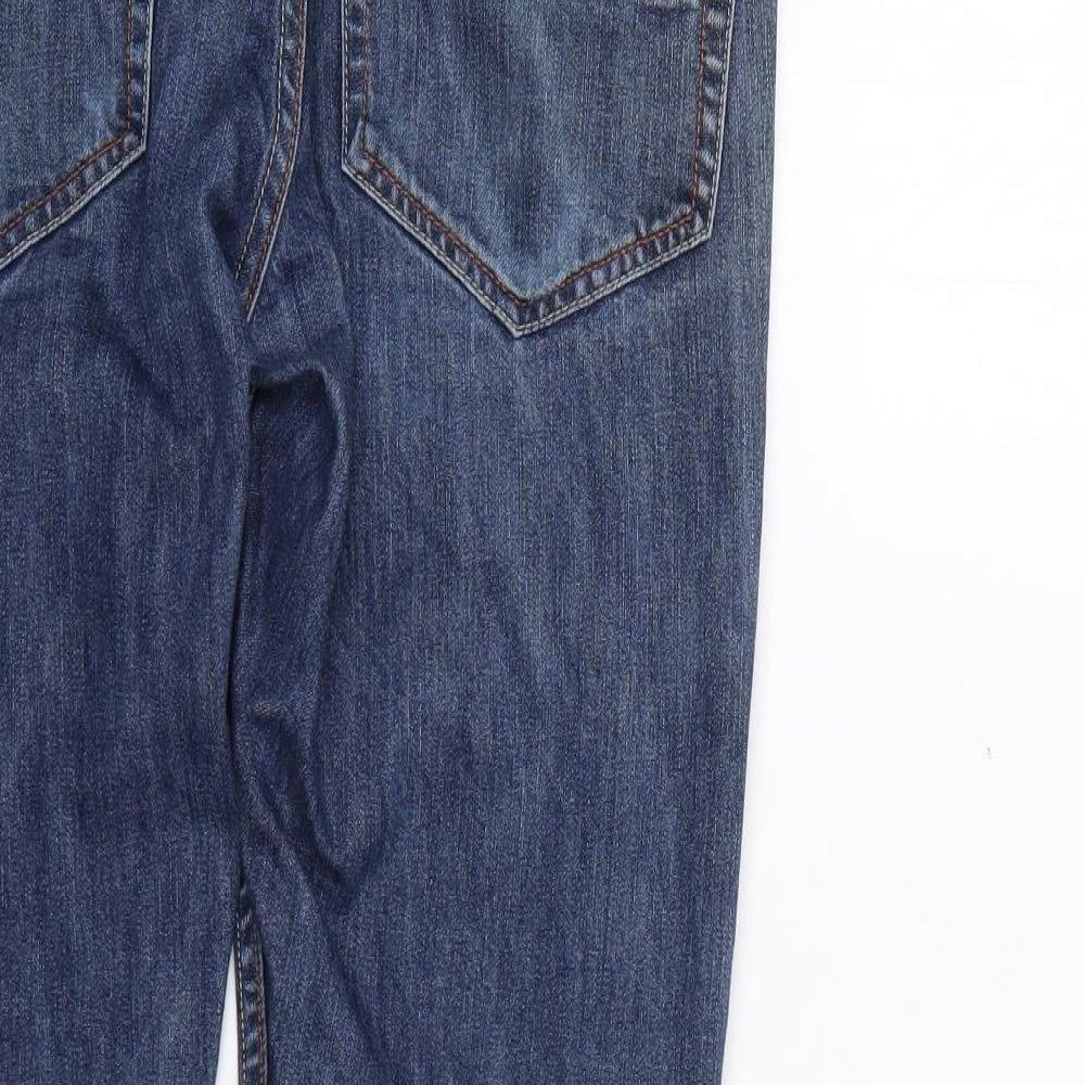 Mens UK Size 32 Peter Werth Regular Fit Straight Blue Jeans