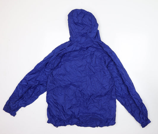 bagamac Mens Blue Rain Coat Coat Size S