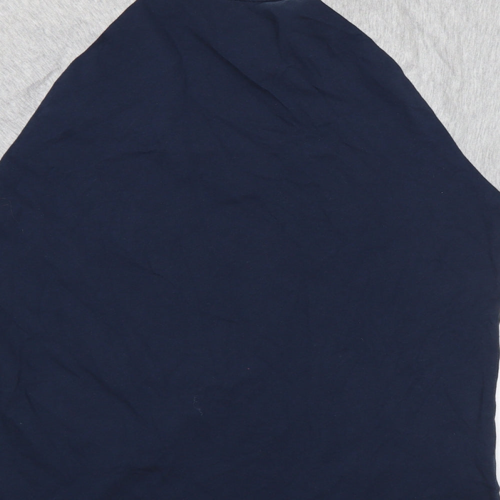 Matalan Mens Multicoloured Cotton T-Shirt Size L Round Neck