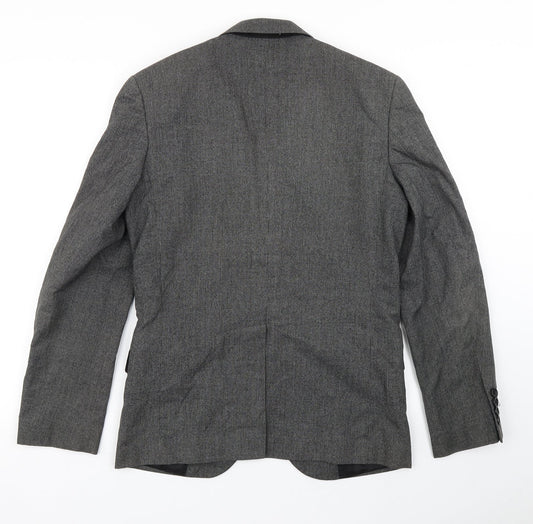 Mens UK Size 36 Cedar Wood State Regular Grey Suit Jacket