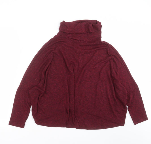 Womens UK Size 12 New Look Purple Pullover Jumper