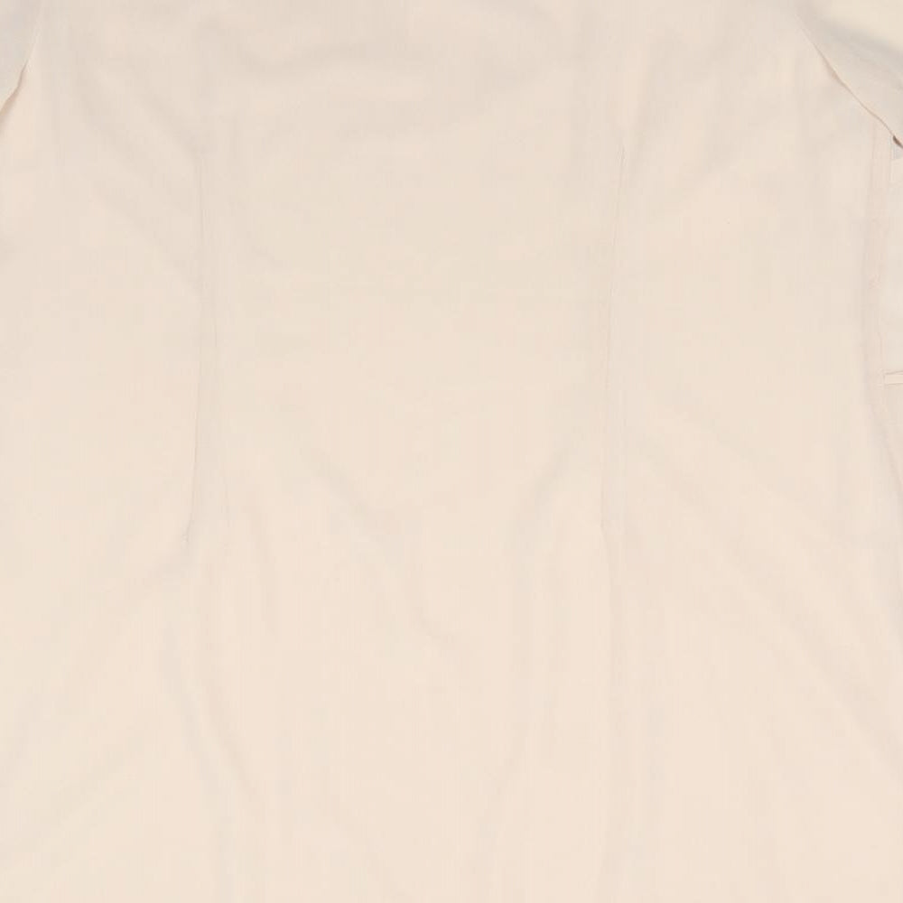 Womens UK Size 12 Atmosphere Beige Tunic Blouse