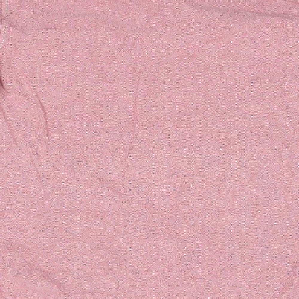 American Rag Mens Pink Cotton Button-Up Size M Collared