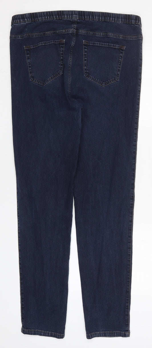 Womens UK Size 37 in Marks and Spencer Regular Fit Jegging Blue Jeans