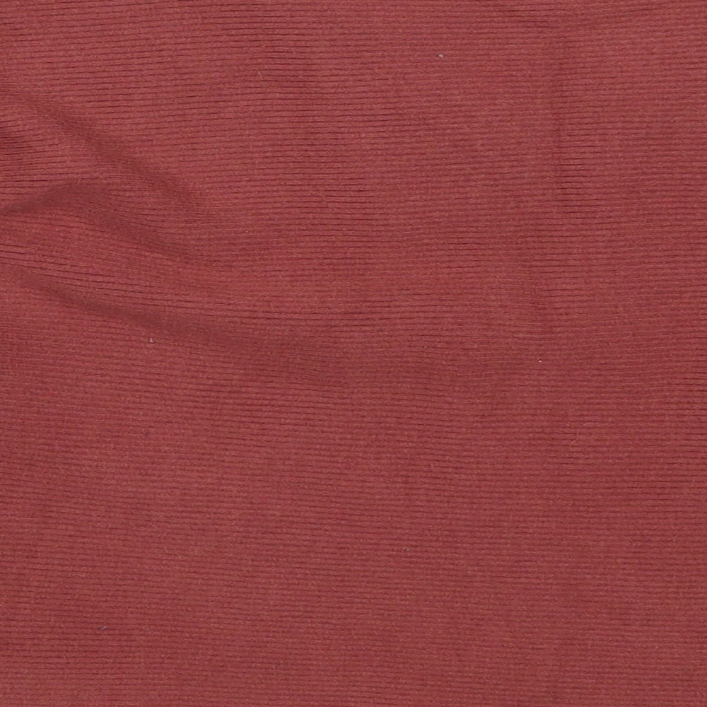 Primark Womens Pink Round Neck Viscose Pullover Jumper Size 12