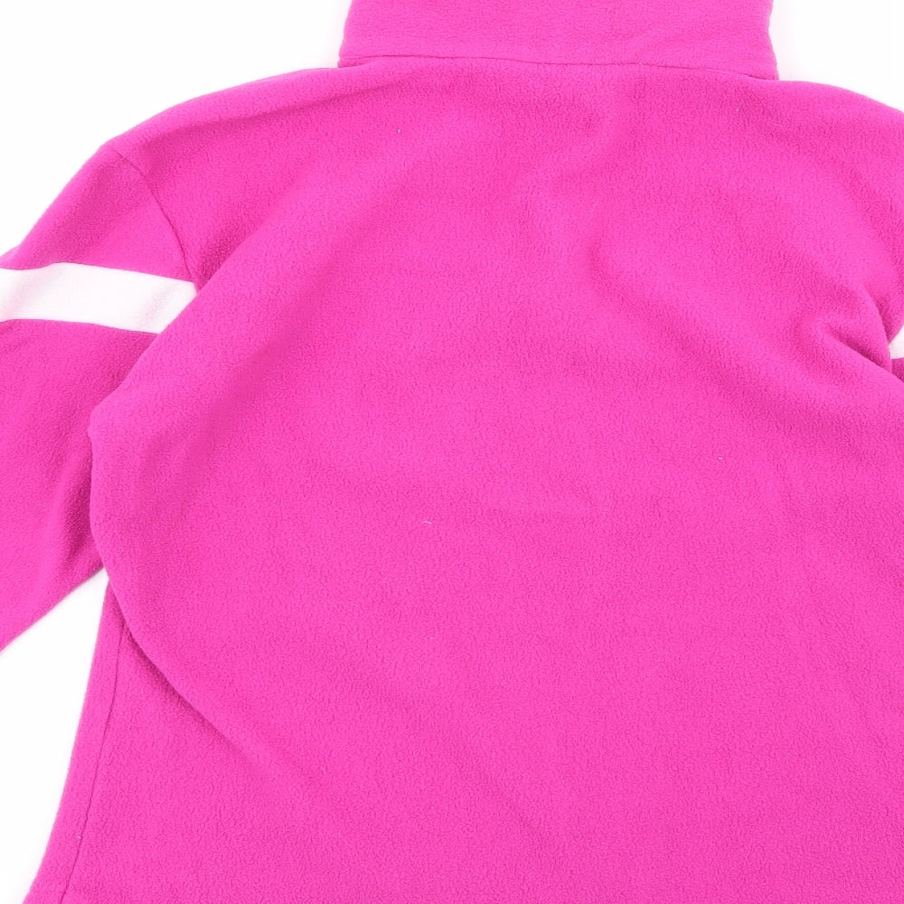 Brand and care label for Dare 2b women’s pink jacket, size UK 6