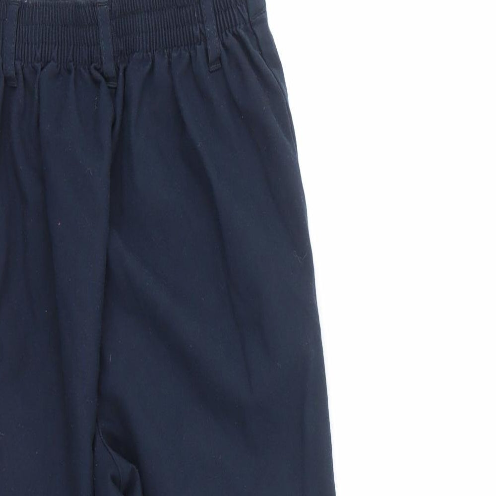 Very Boys Blue Polyester Dress Pants Trousers Size 10-11 Years Regular - school wear