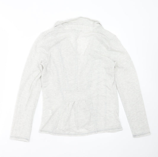 Womens UK Size 10 Marks and Spencer Grey Cardigan Jumper